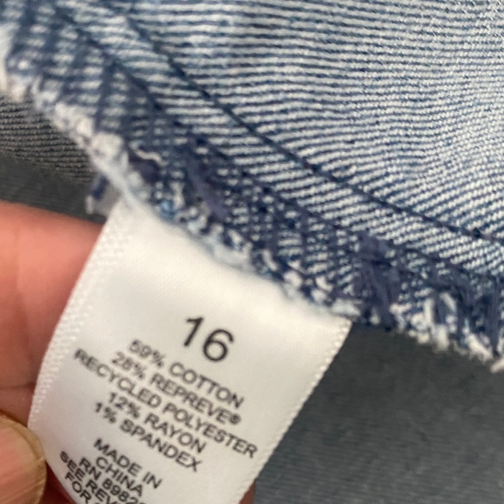 Logo Denim Jacket with Button Front - image 9